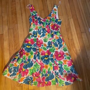 Vintage! Made in Canada! Alge Ette’s dress.
